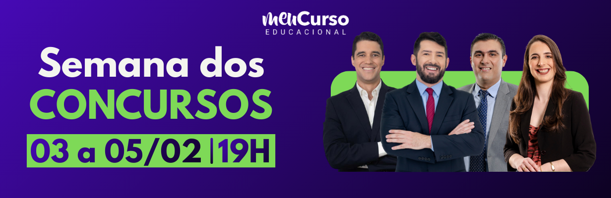 Semana dos Concursos MeuCurso: Análises das Principais Carreiras Públicas em 2026